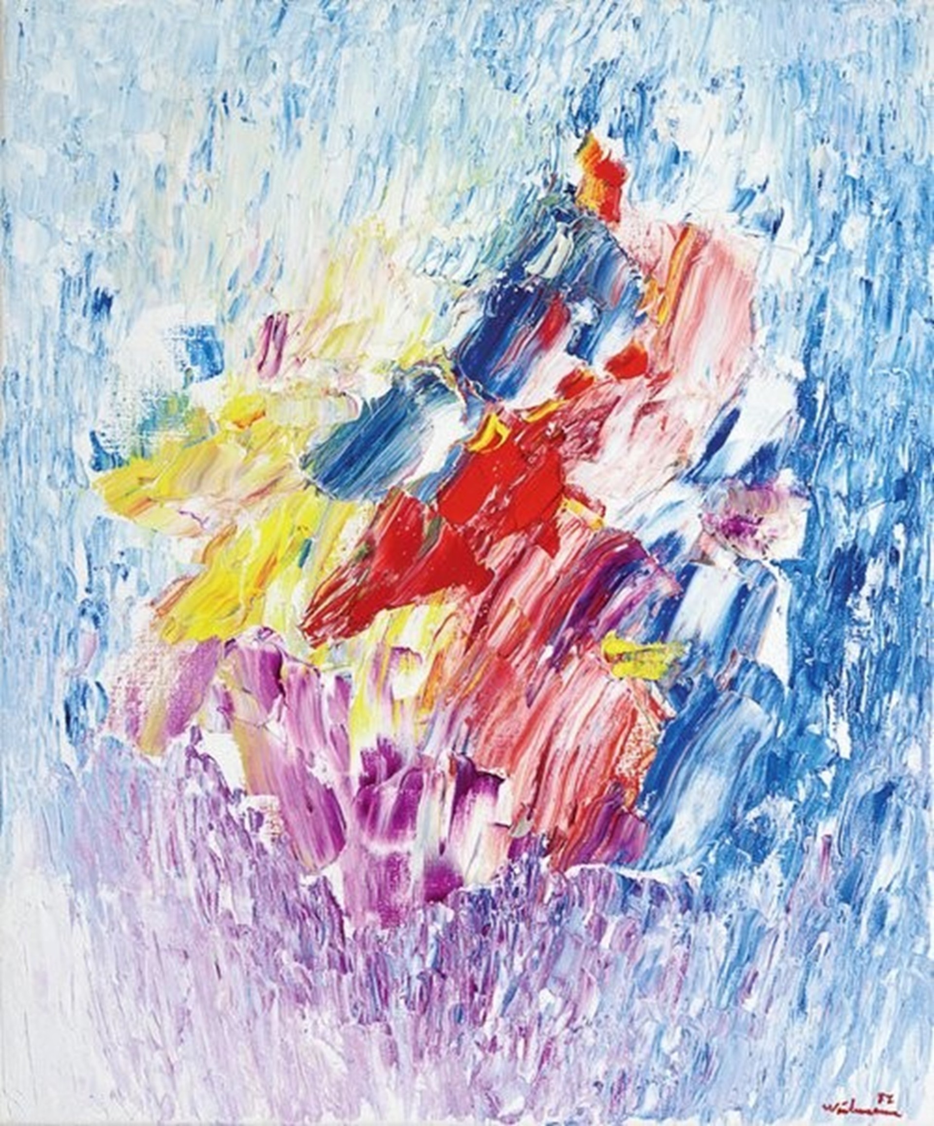 Illustrasjonsbilde abstrakt kunst